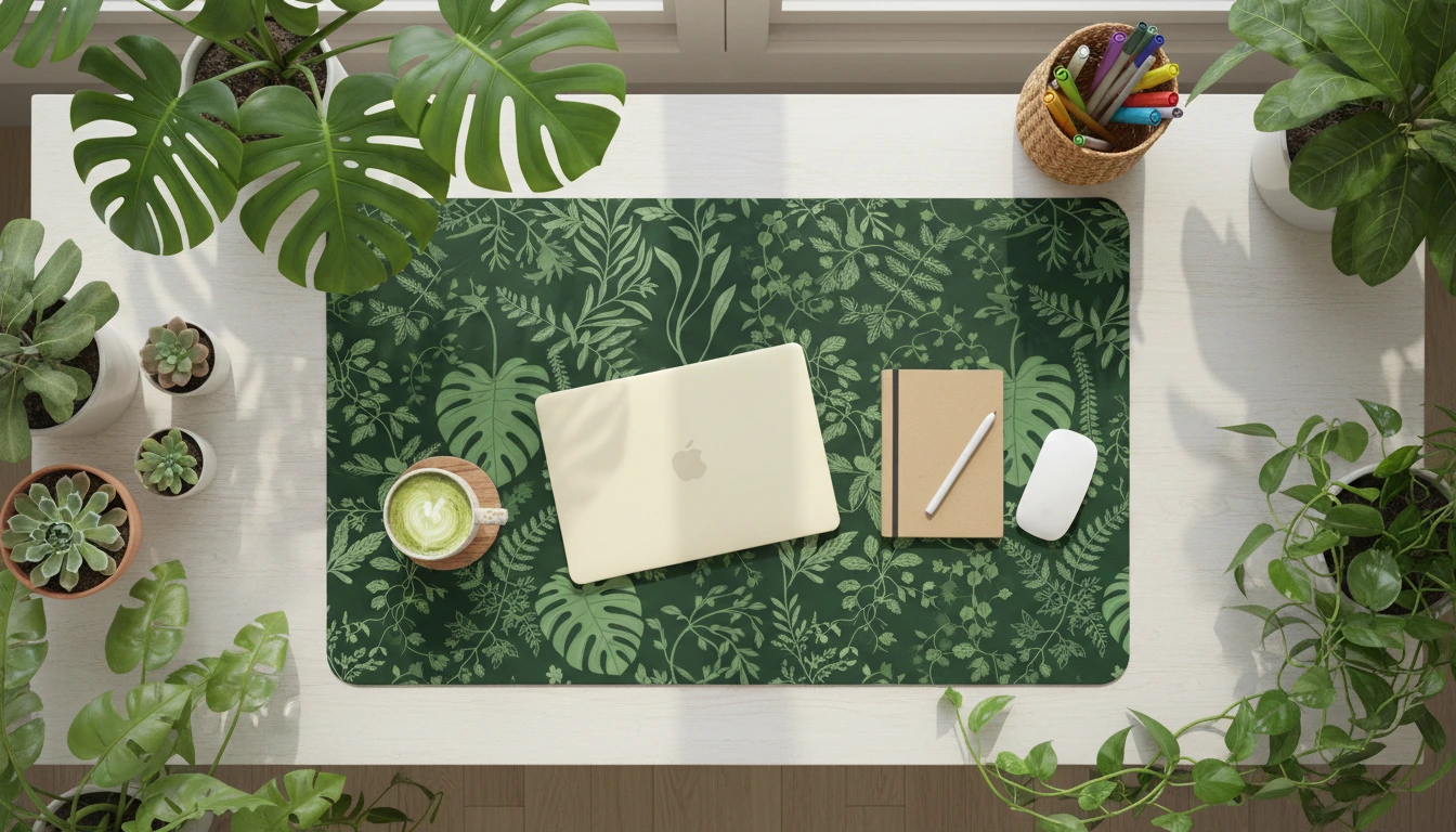 绿植相伴·自然办公角 场景效果图